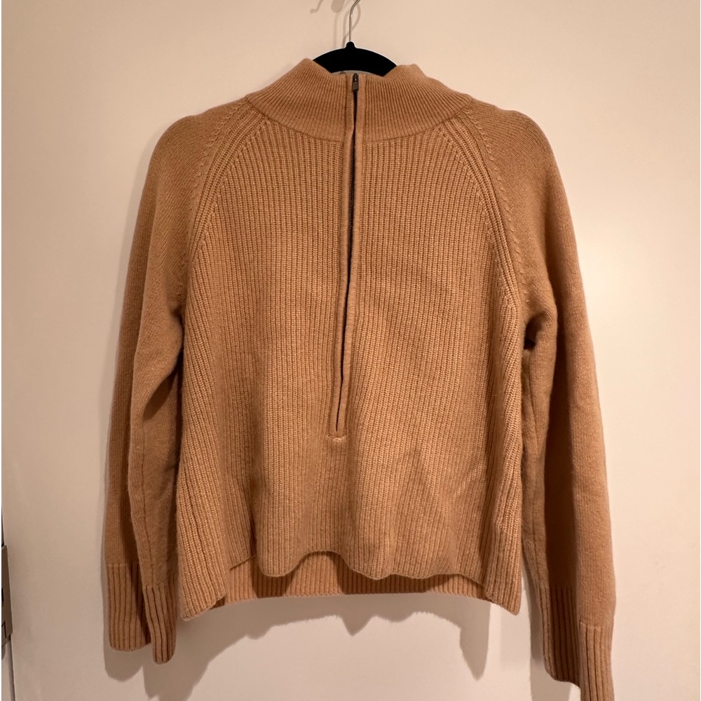 NWOT 100% Cashmere Elie Tahari Half-Zip Sweater